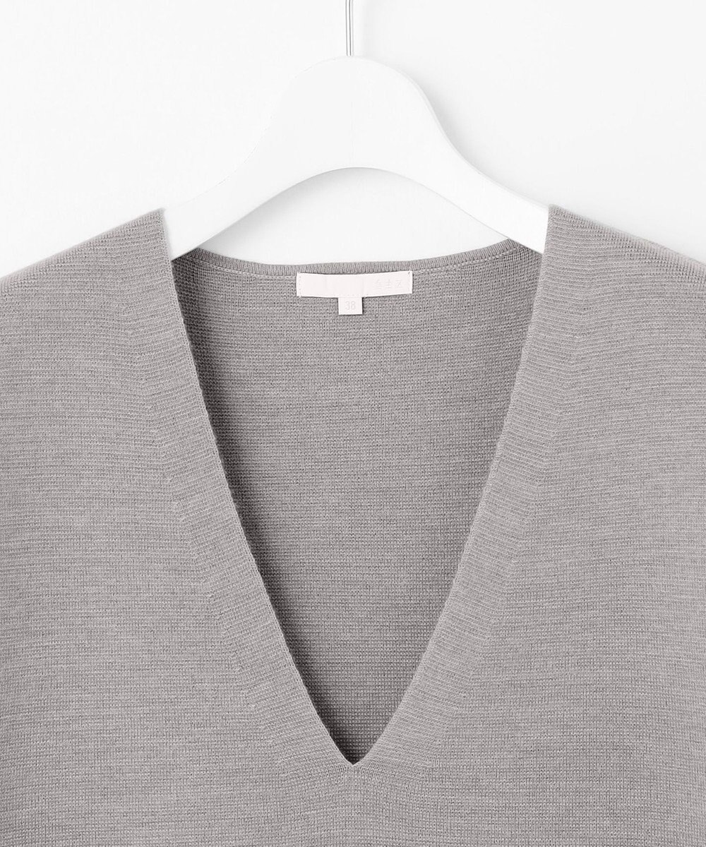 自由区 S 【セットアップ対応・洗える】ウールミラノニット ベスト 