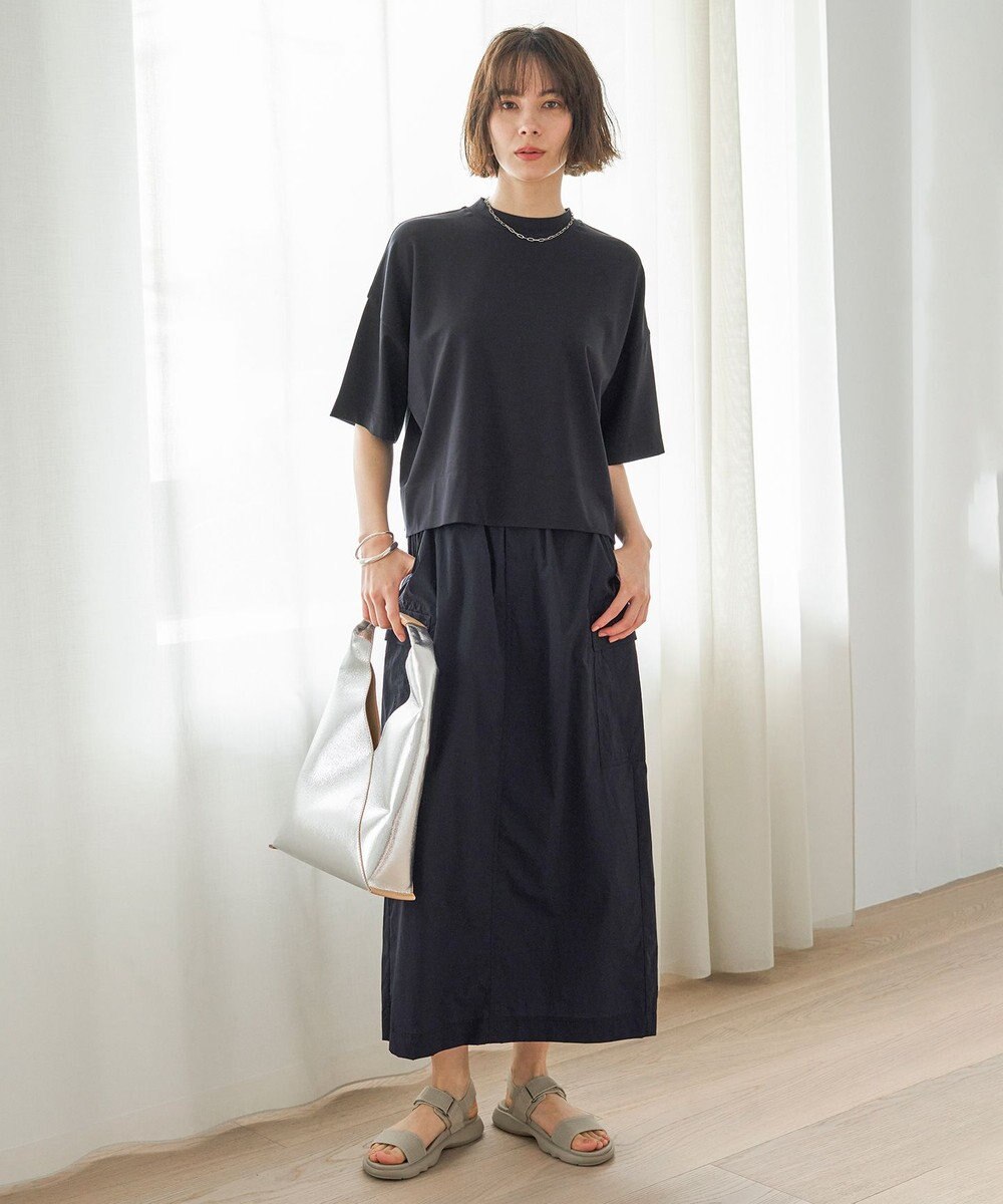 UNFILO BEAUTY FORM クロップドワイドＴシャツ 