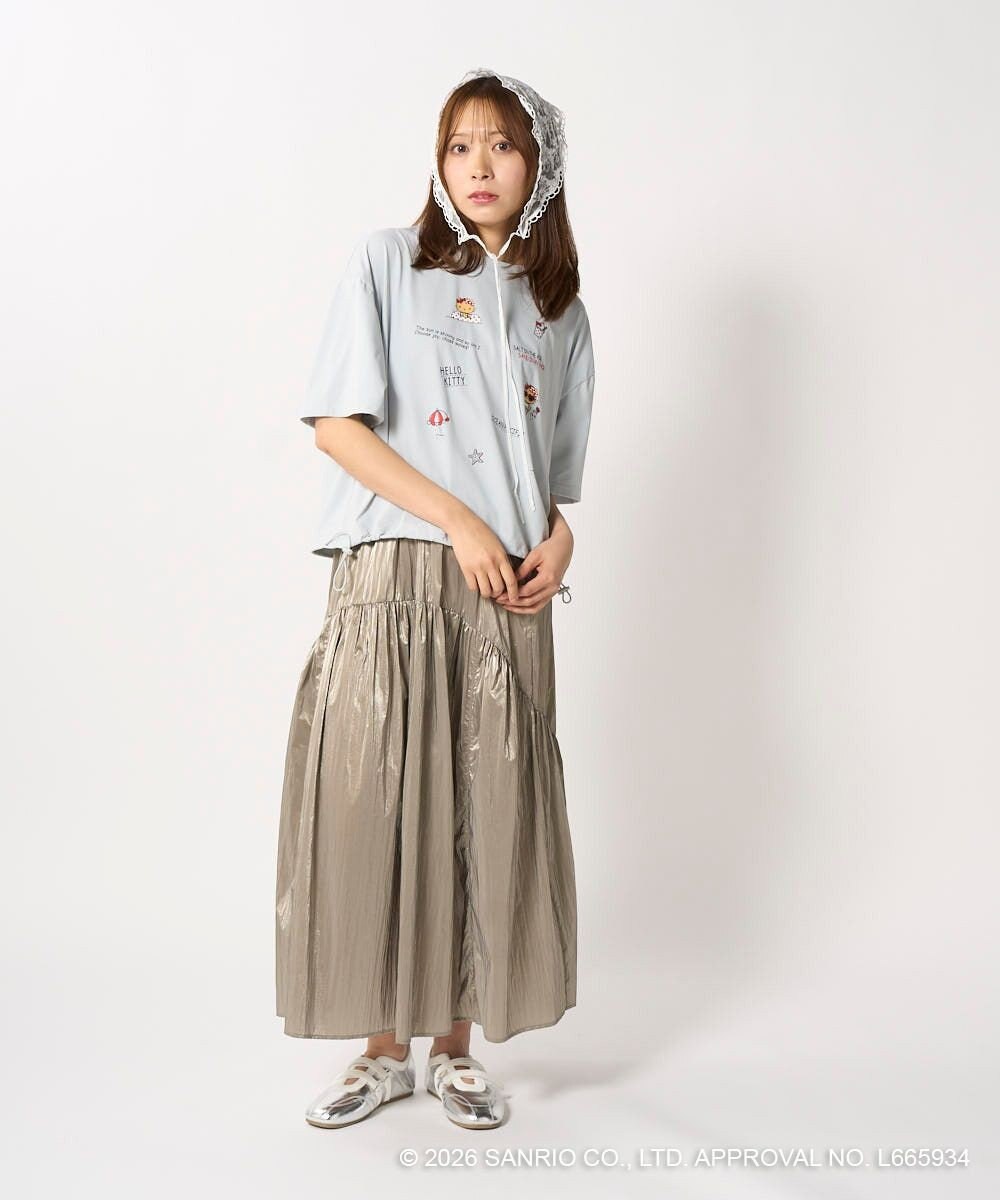 OP／FILA 【Ocean Pacific×ハローキティ】ラッシュTシャツ 