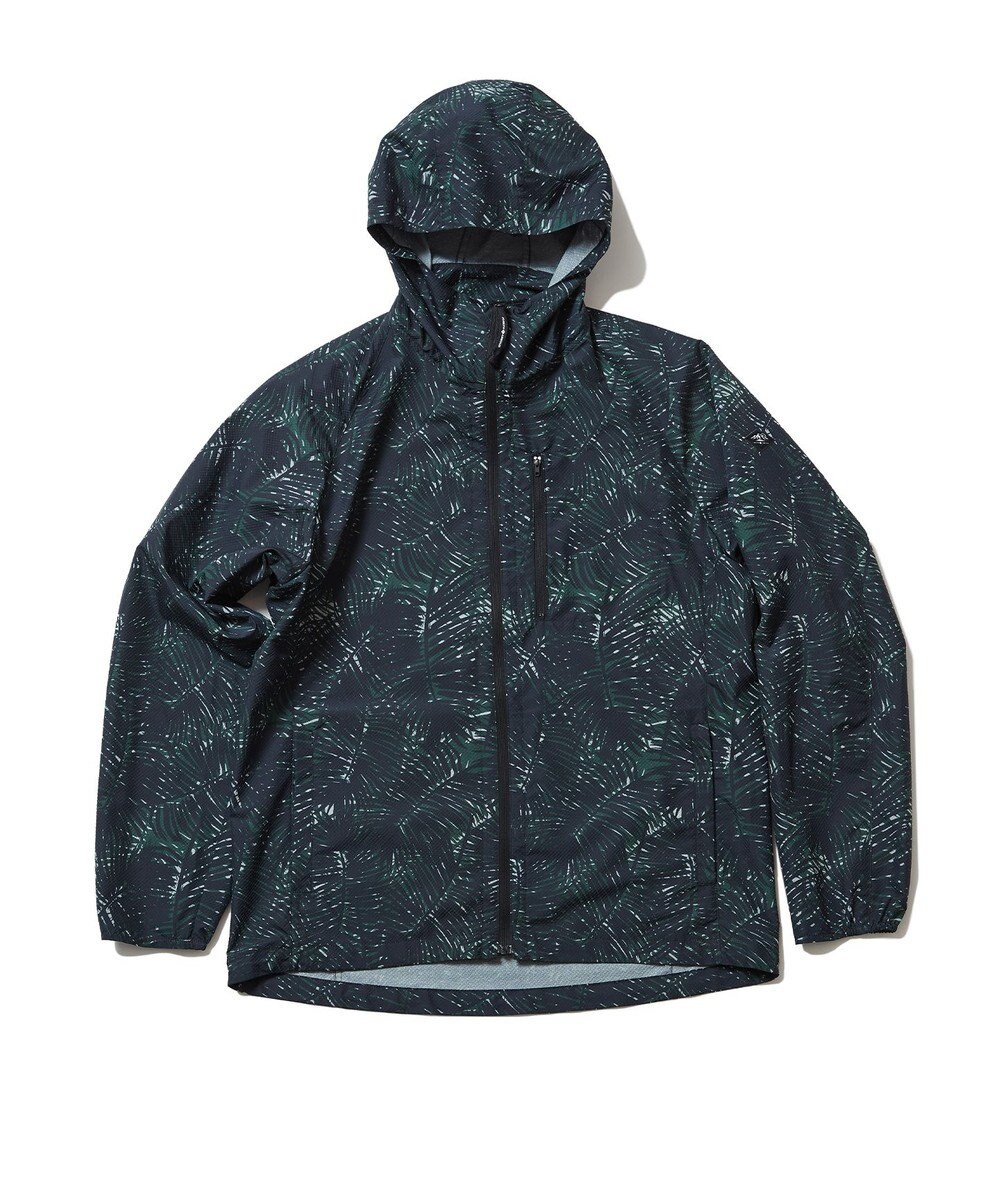 JOSEPH ABBOUD MOUNTAIN 【UNISEX】3Dエンボスリーフ パーカー 