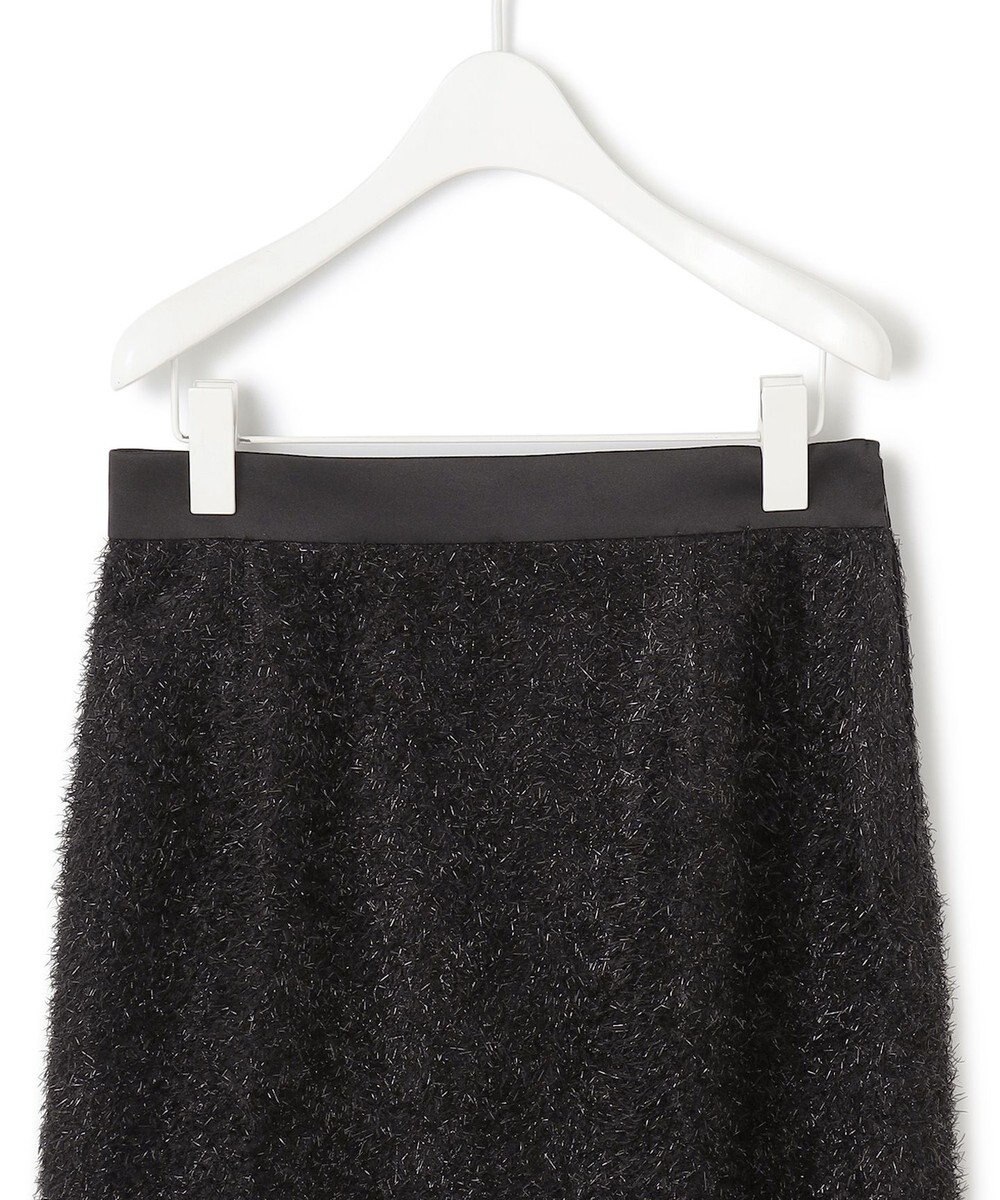 ICB L ルレックスヘアリージャカード ナロースカート 