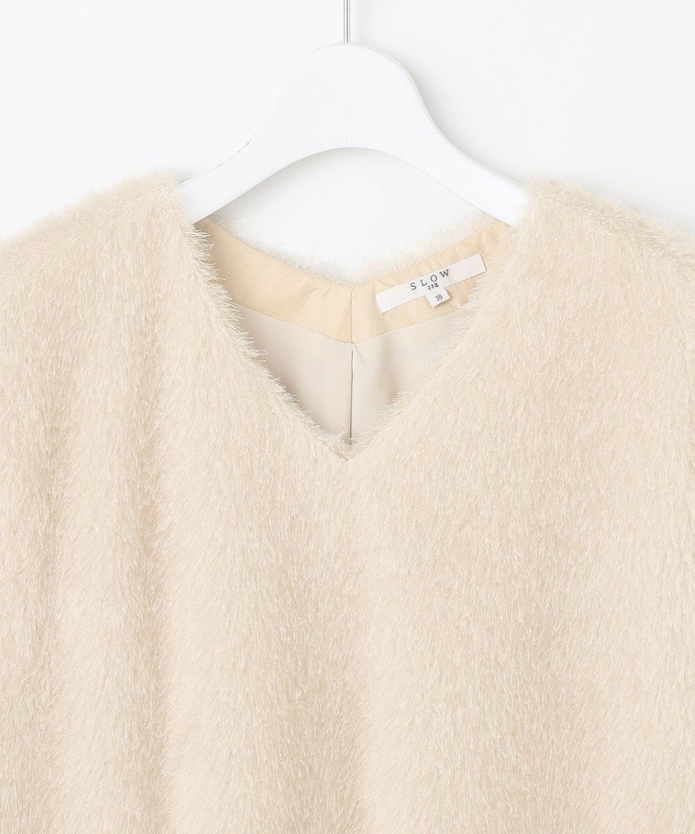 23区 【SLOW/一部店舗限定】ツッキリジャカード ノースリーブ ブラウス 