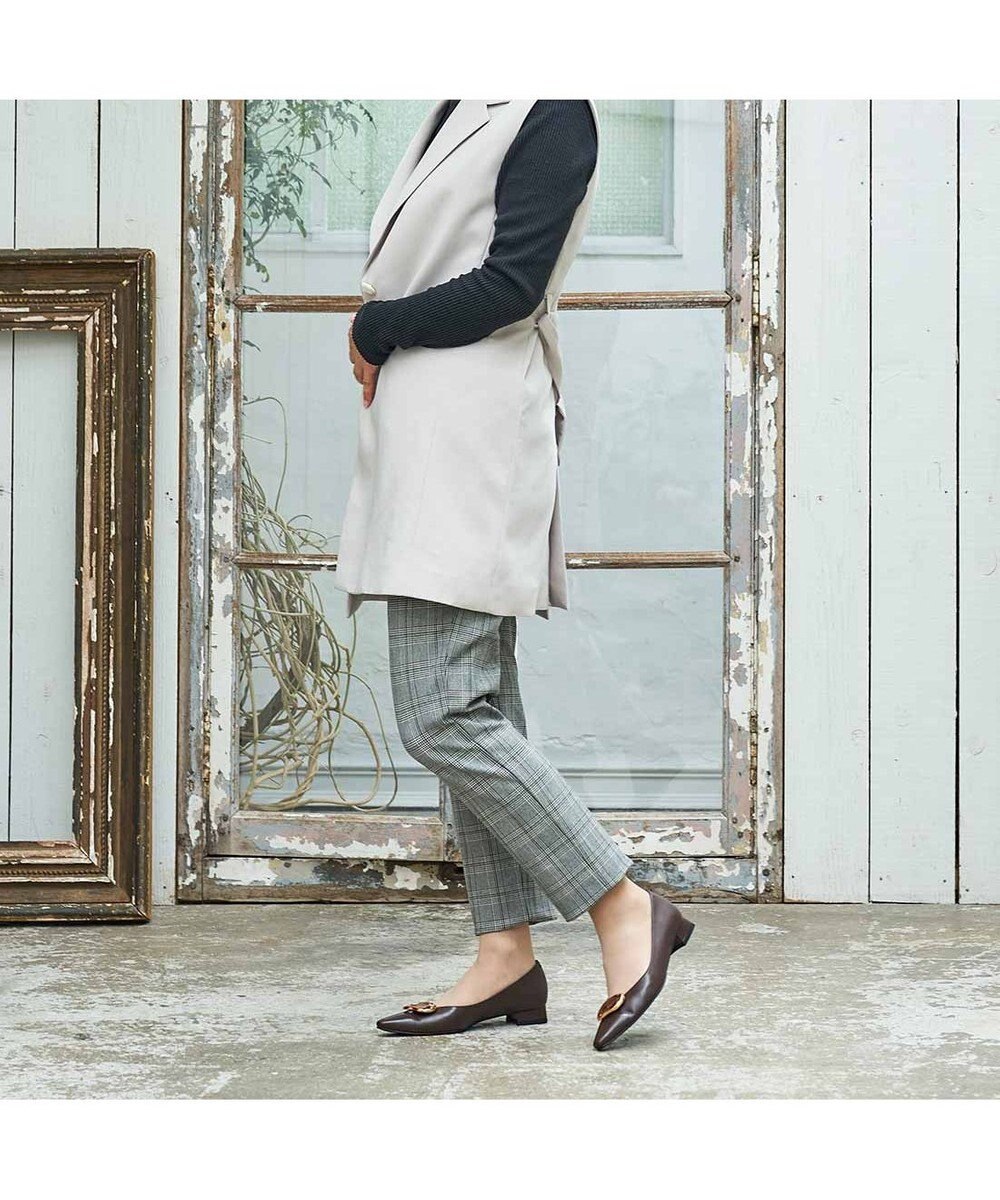 MODE ET JACOMO <MODE ET JACOMO>メタルフラットパンプス 