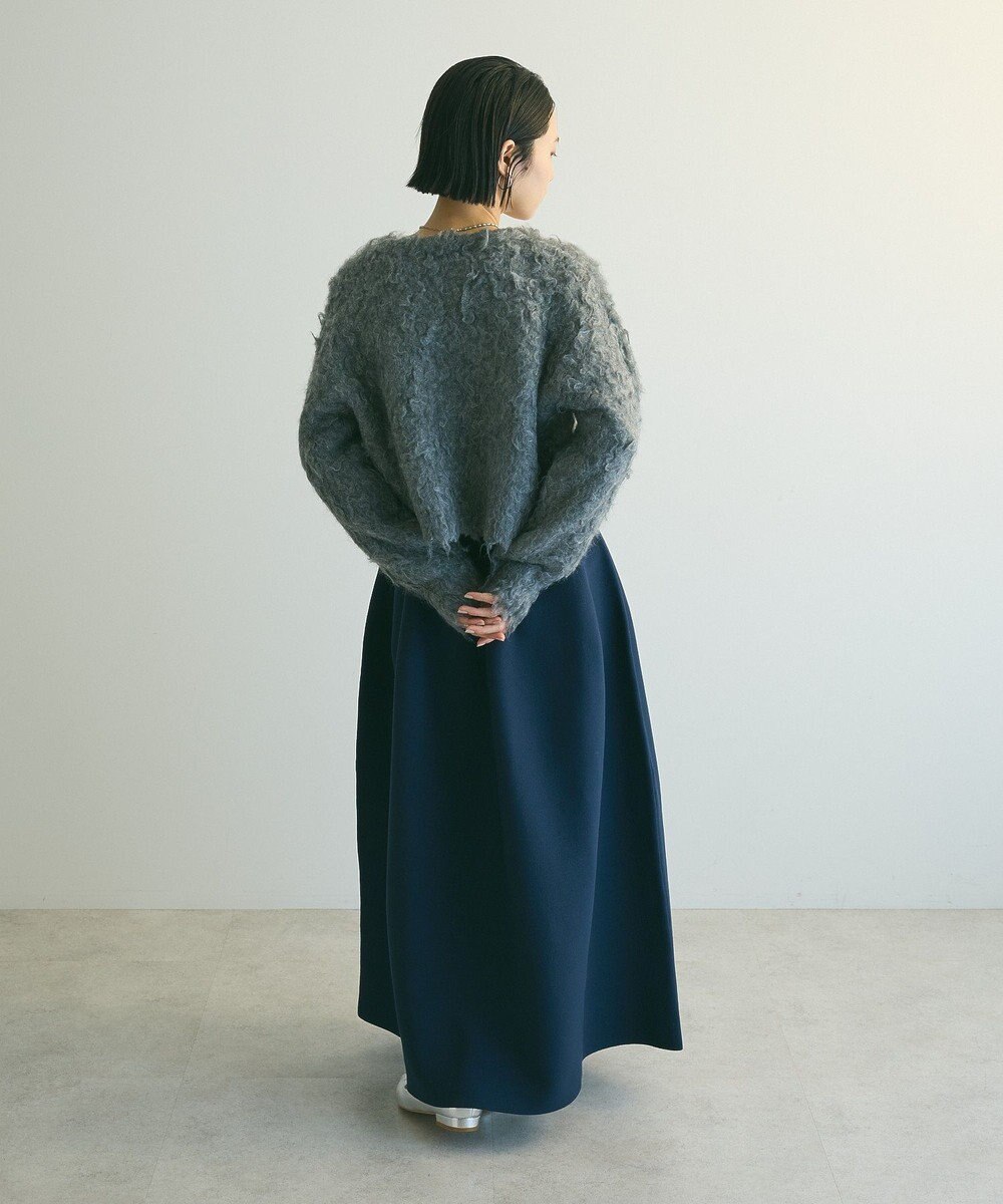 Green Parks armonia．シャギーショートカーディガン 