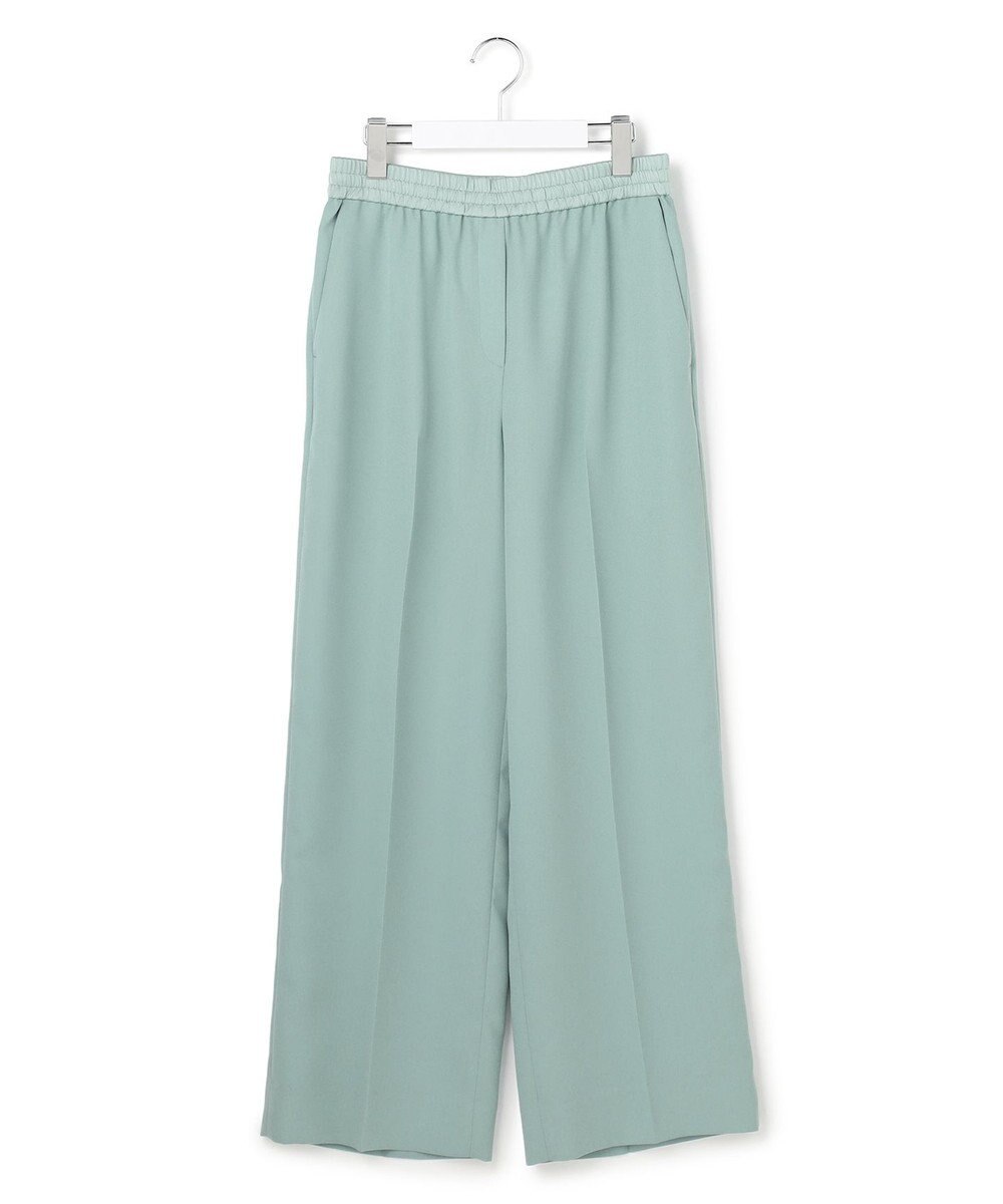 ICB 【WEB限定カラーあり】FluidBackSatin ワイドパンツ 