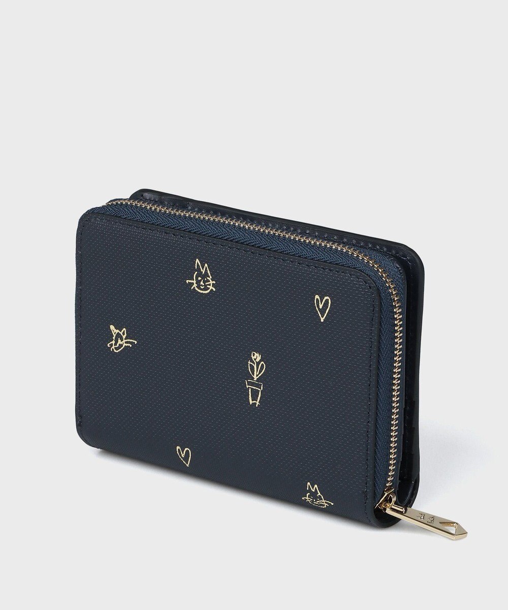 Paul Smith ミックスドゥードゥル 2つ折り財布 