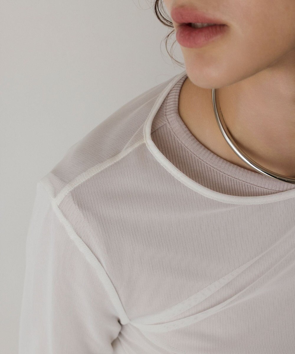 GRACE CONTINENTAL レイヤードカットトップ 