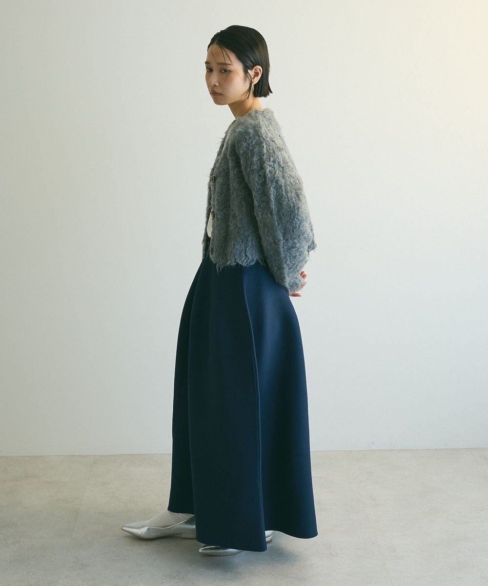 Green Parks armonia．シャギーショートカーディガン 