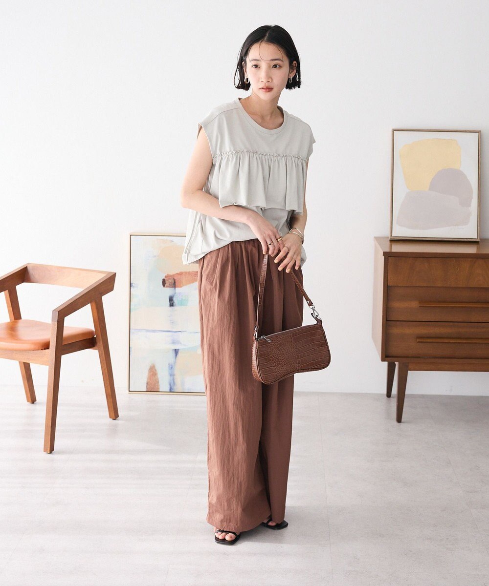 CRAFT STANDARD BOUTIQUE コクーンカラーパンツ 