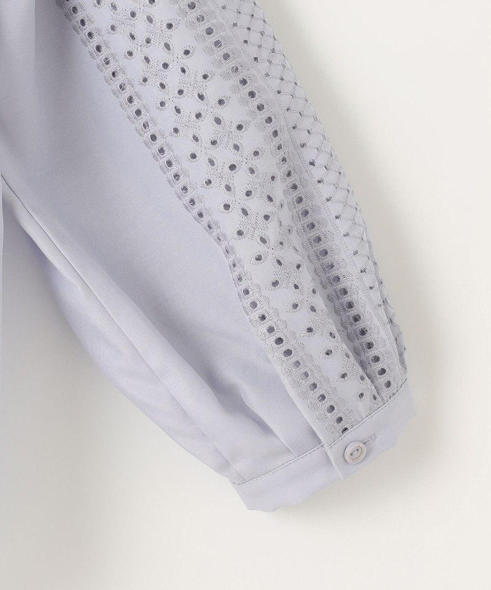 ANY SIS 【洗える】エンブロイダリースリーブ ブラウス 