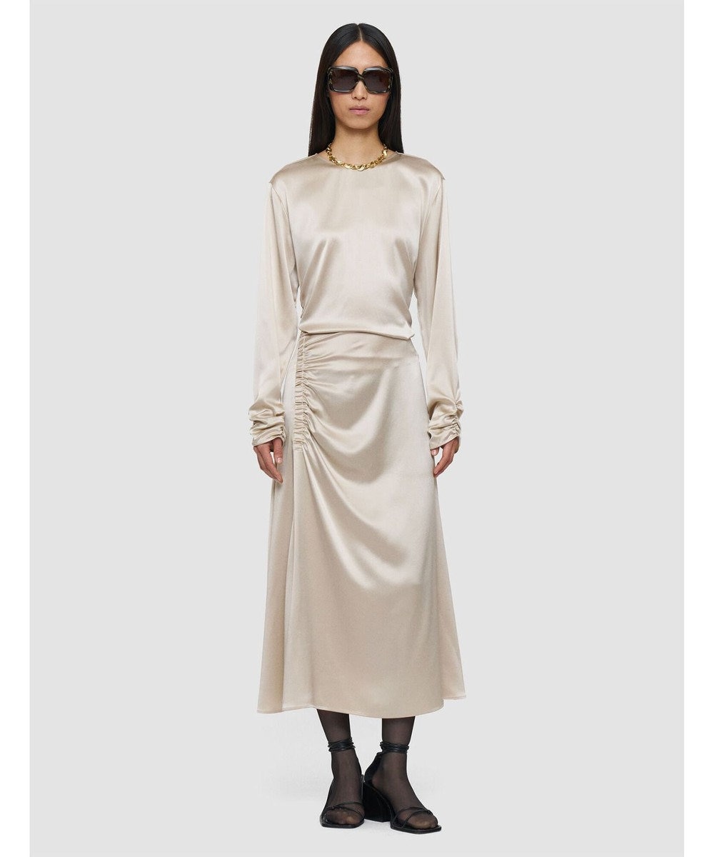 JOSEPH シルクサテンルーシング　スカート 