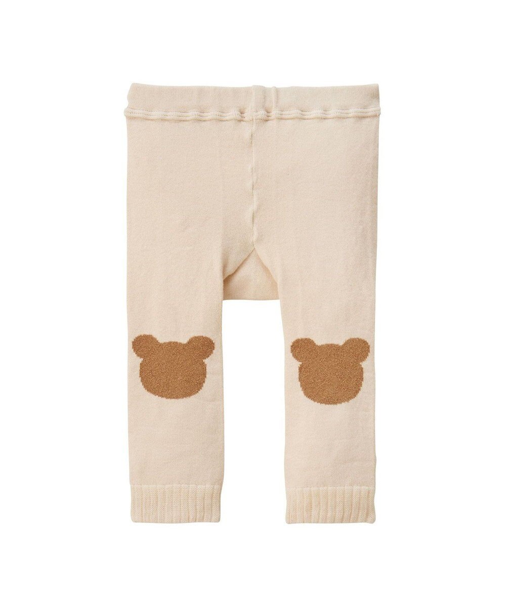 MIKI HOUSE HOT BISCUITS ボーダー柄長袖Tシャツ＆ベビースパッツギフトセット【BOX付き】 