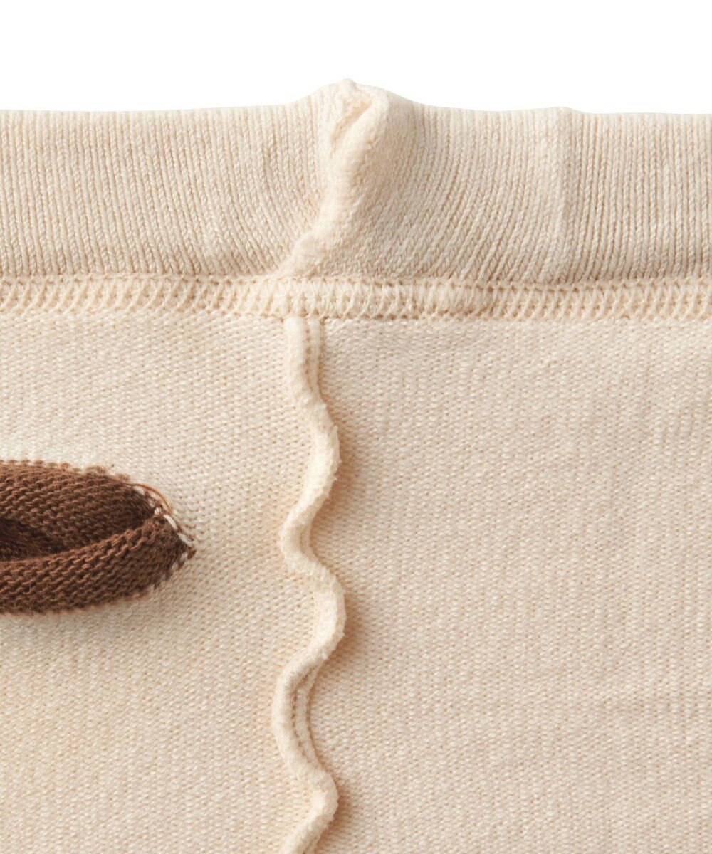 MIKI HOUSE HOT BISCUITS ボーダー柄長袖Tシャツ＆ベビースパッツギフトセット【BOX付き】 