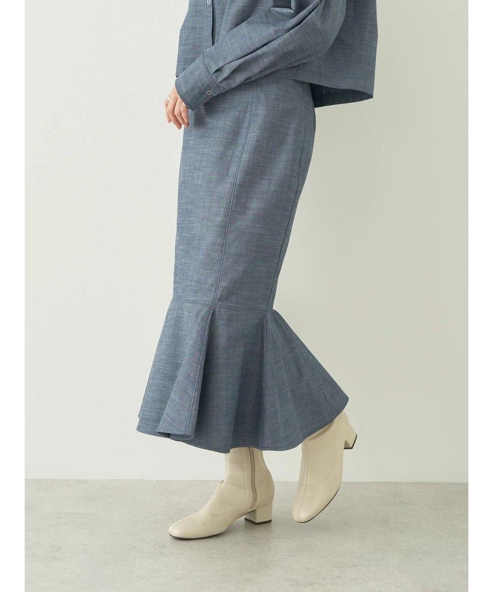 earth music&ecology 切り替えマーメイドスカート 