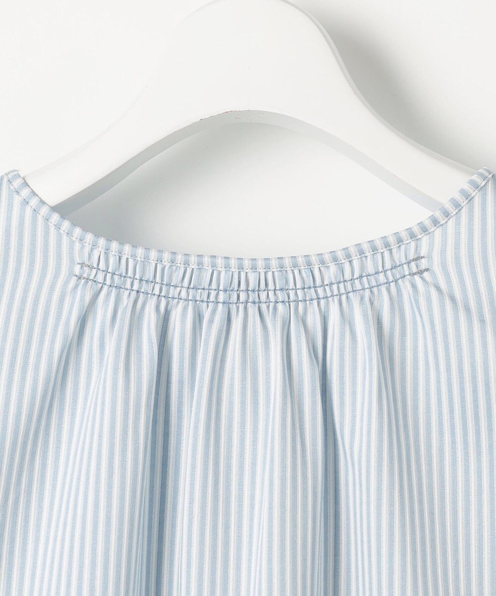 J.PRESS LADIES ストライプジャカード ラウンドネック カットソー 