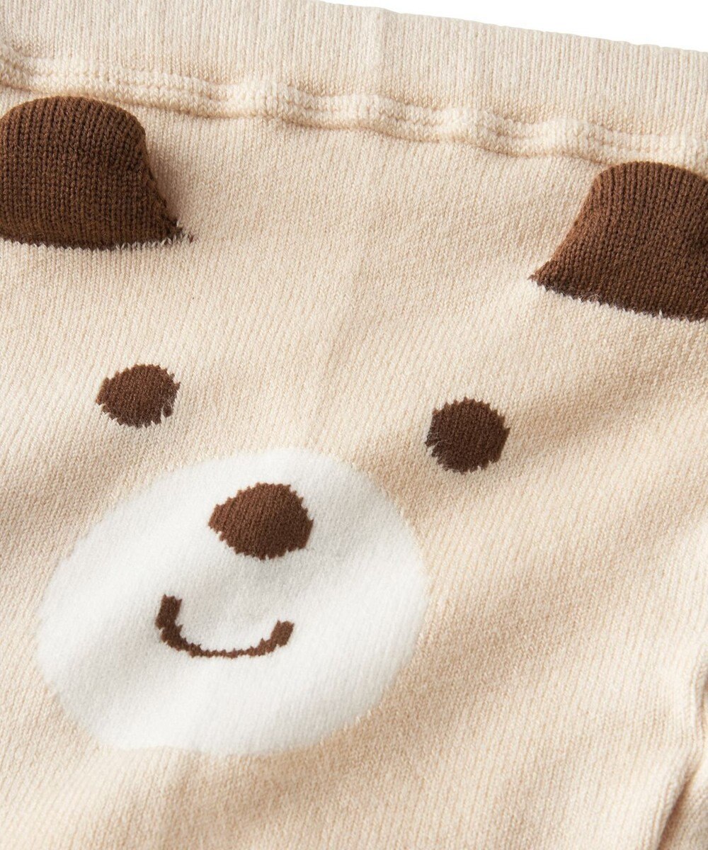 MIKI HOUSE HOT BISCUITS ボーダー柄長袖Tシャツ＆ベビースパッツギフトセット【BOX付き】 