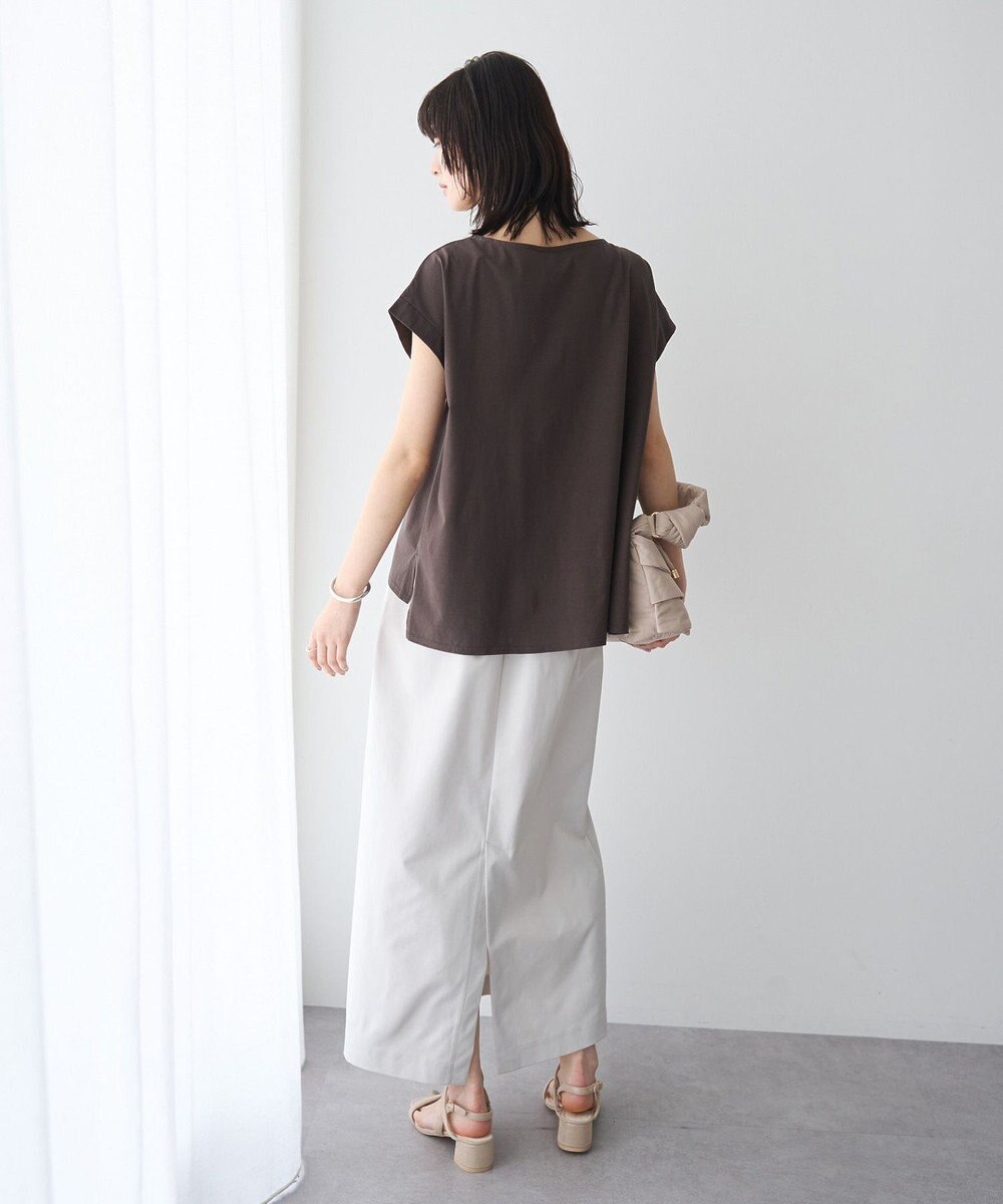 YECCA VECCA ピン付きドレープカットソー 