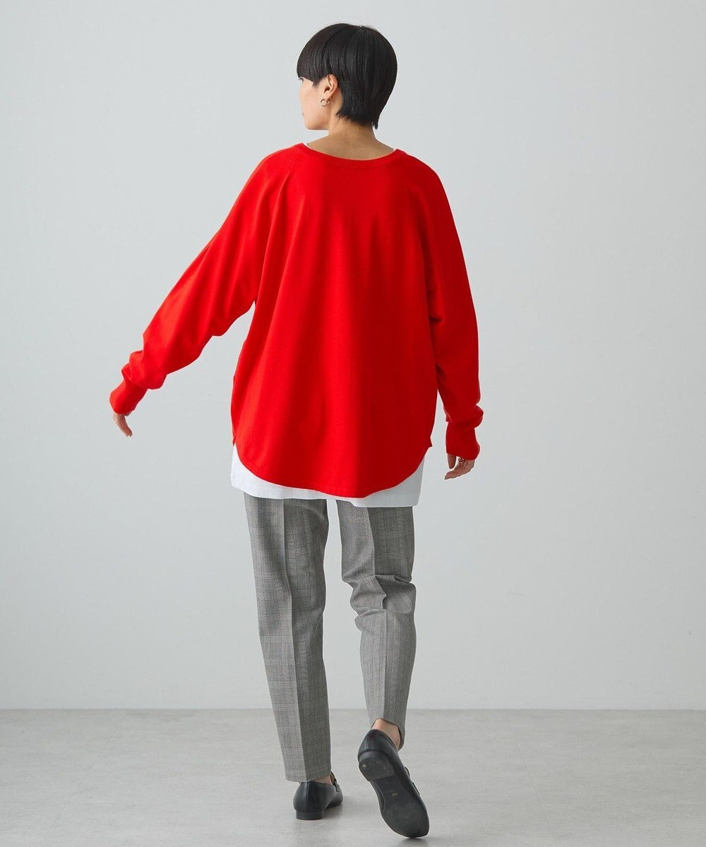 AMERICAN HOLIC ２ＷＡＹバイパチヘンリーネックニットプルオーバー 