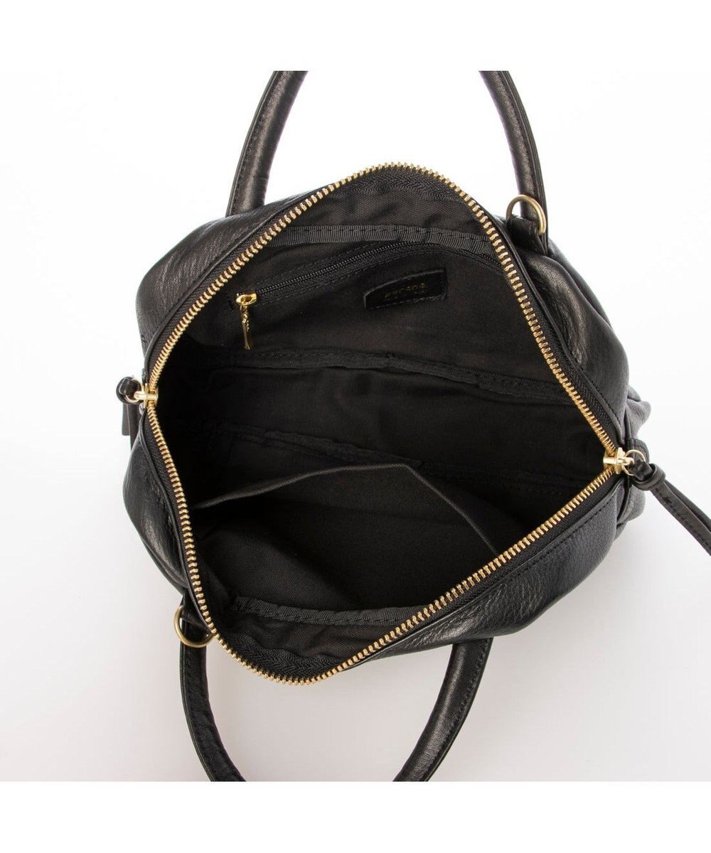 UNBILLION ペルケ perche / ガーメントレザー・ランドスケープ2wayミニボストン 