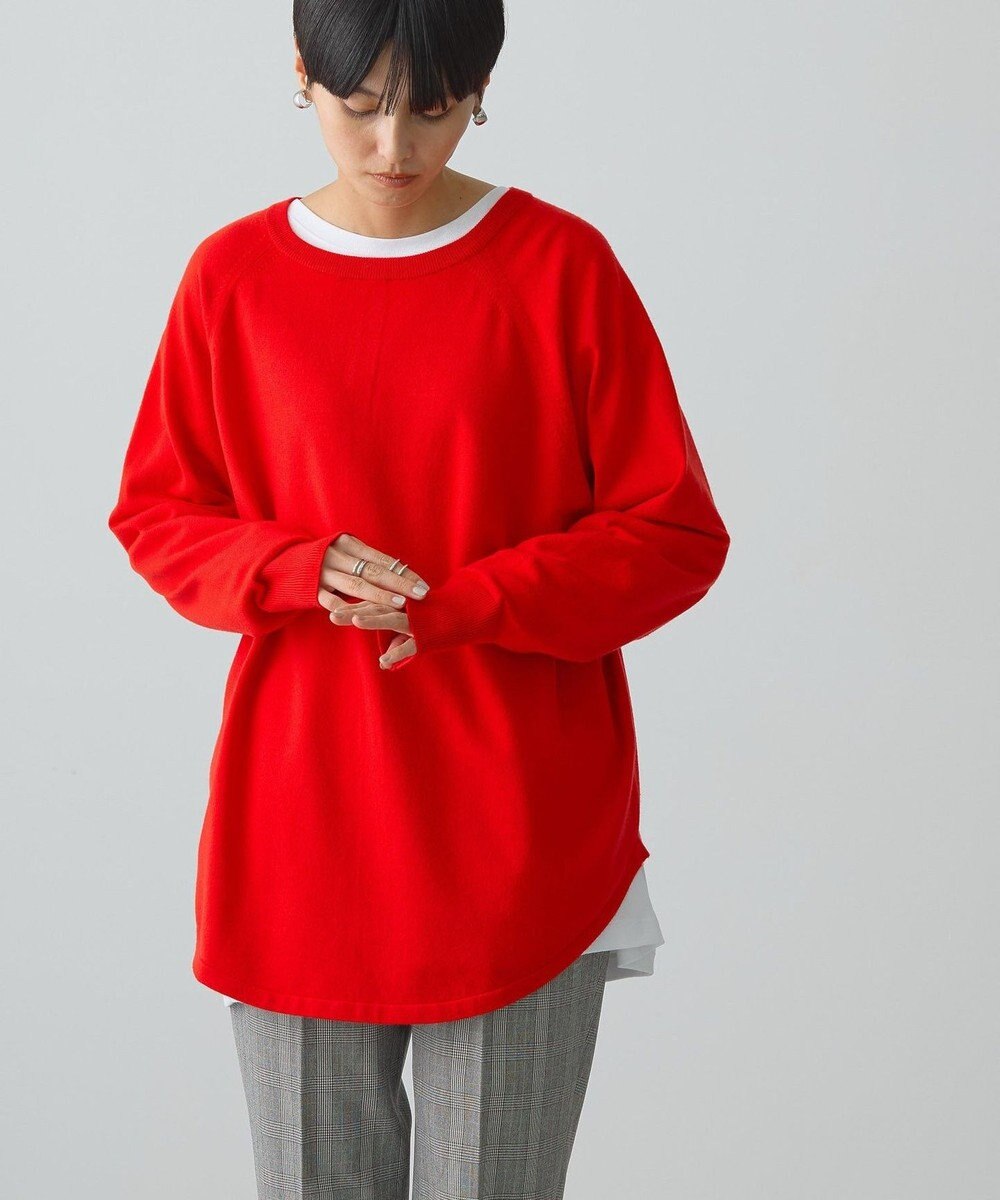 AMERICAN HOLIC ２ＷＡＹバイパチヘンリーネックニットプルオーバー 