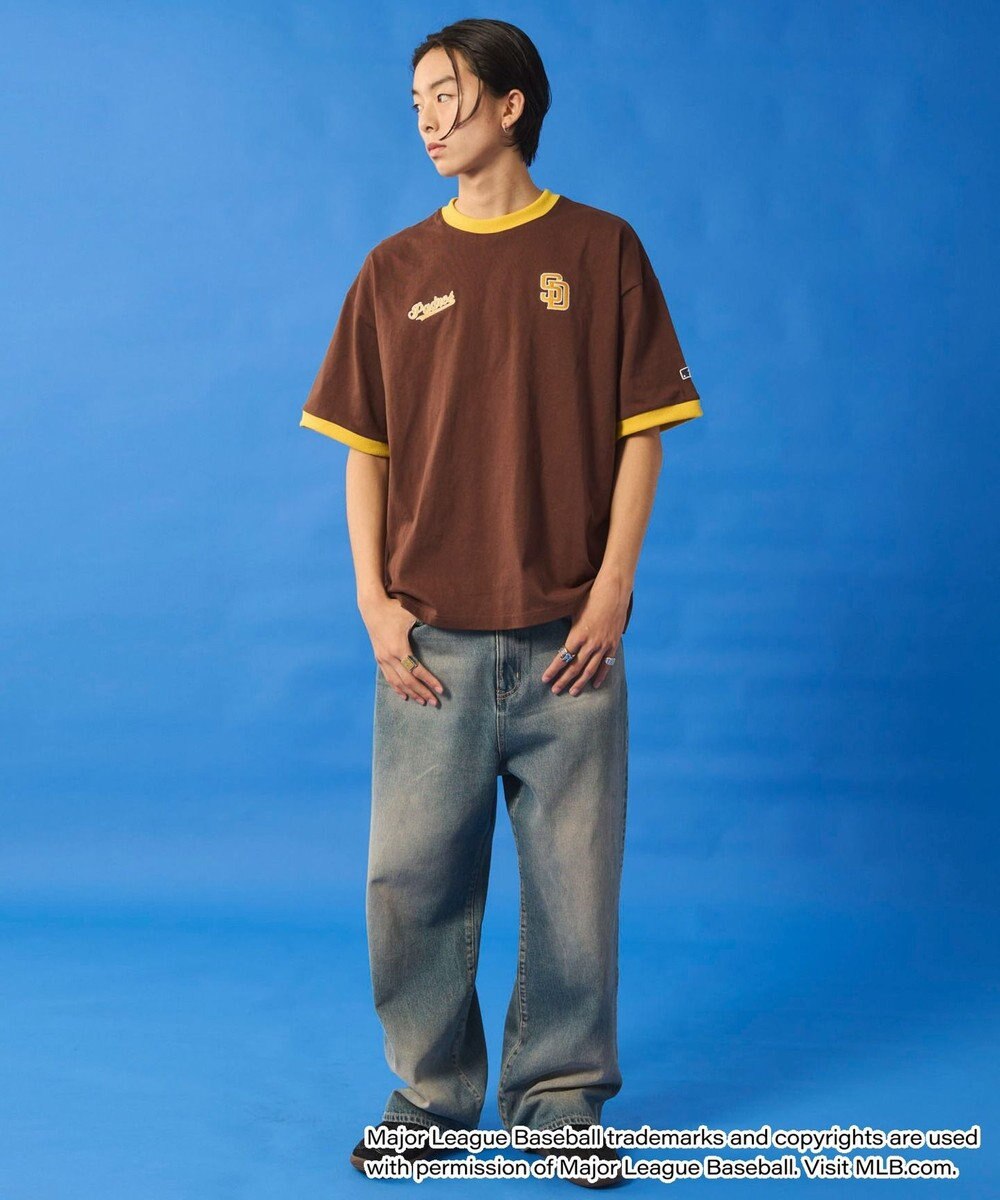 WEGO 【ユニセックス着用ITEM】別注MLBリンガーグラフィックT（SS） 