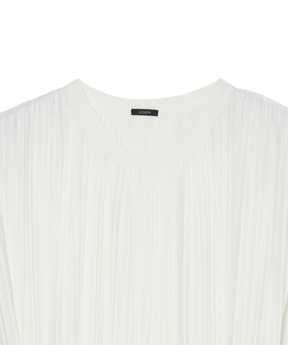 JOSEPH 【洗える】プリーテッドジャージー　ノースリーブドレス 