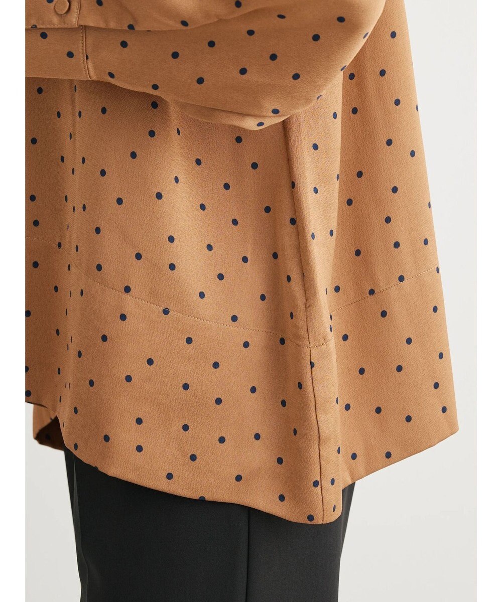 Green Parks Ｂ．ドットリボンブラウス 