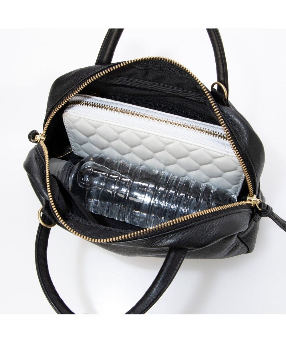 UNBILLION ペルケ perche / ガーメントレザー・ランドスケープ2wayミニボストン 