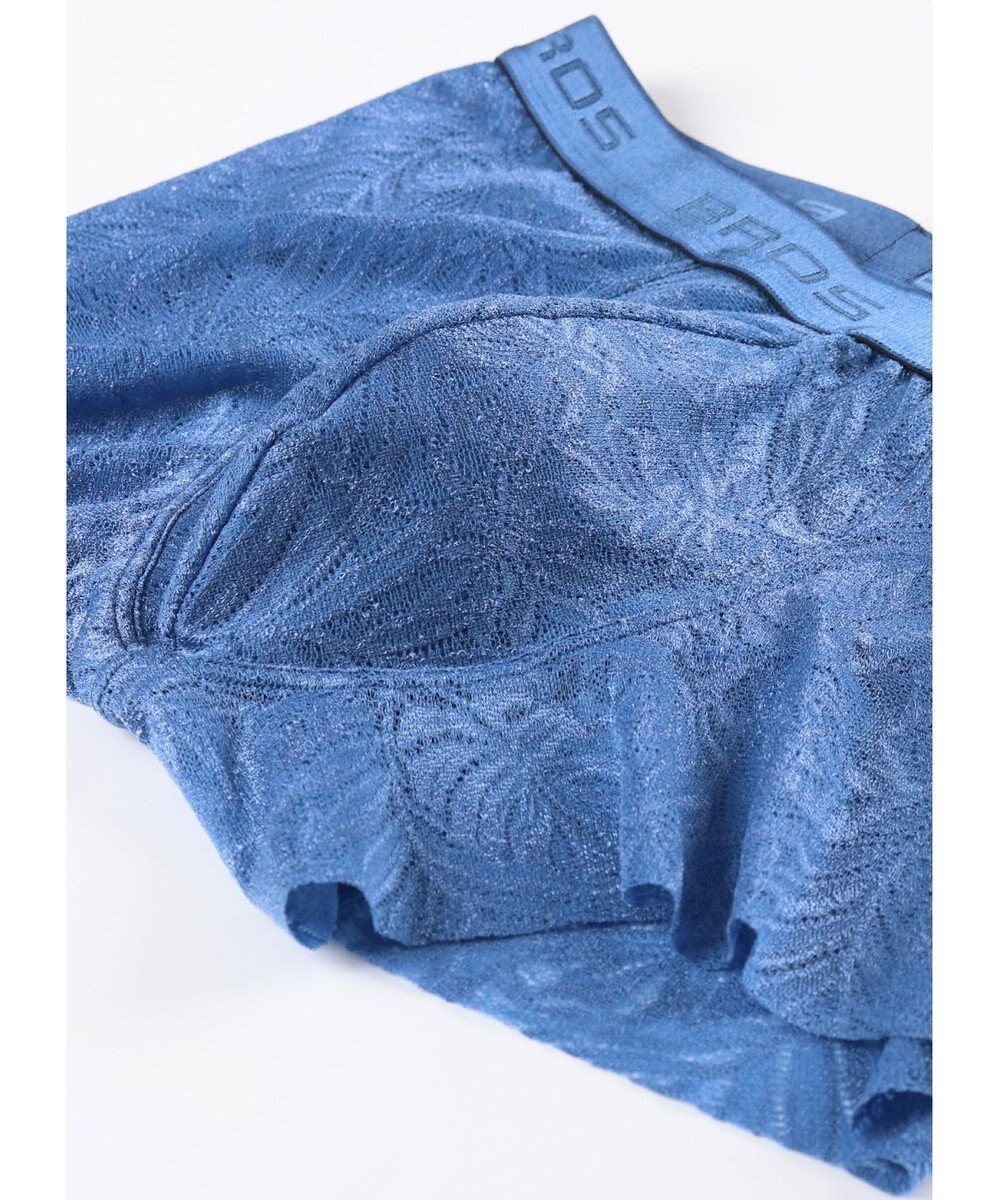 WACOAL MEN ボクサーパンツ【レースボクサー】フロント快適グラマラス 通気性 フリーなカッティング(裾部分) 前閉じ レース 下着 GT3341 /ブロス バイ ワコールメン 