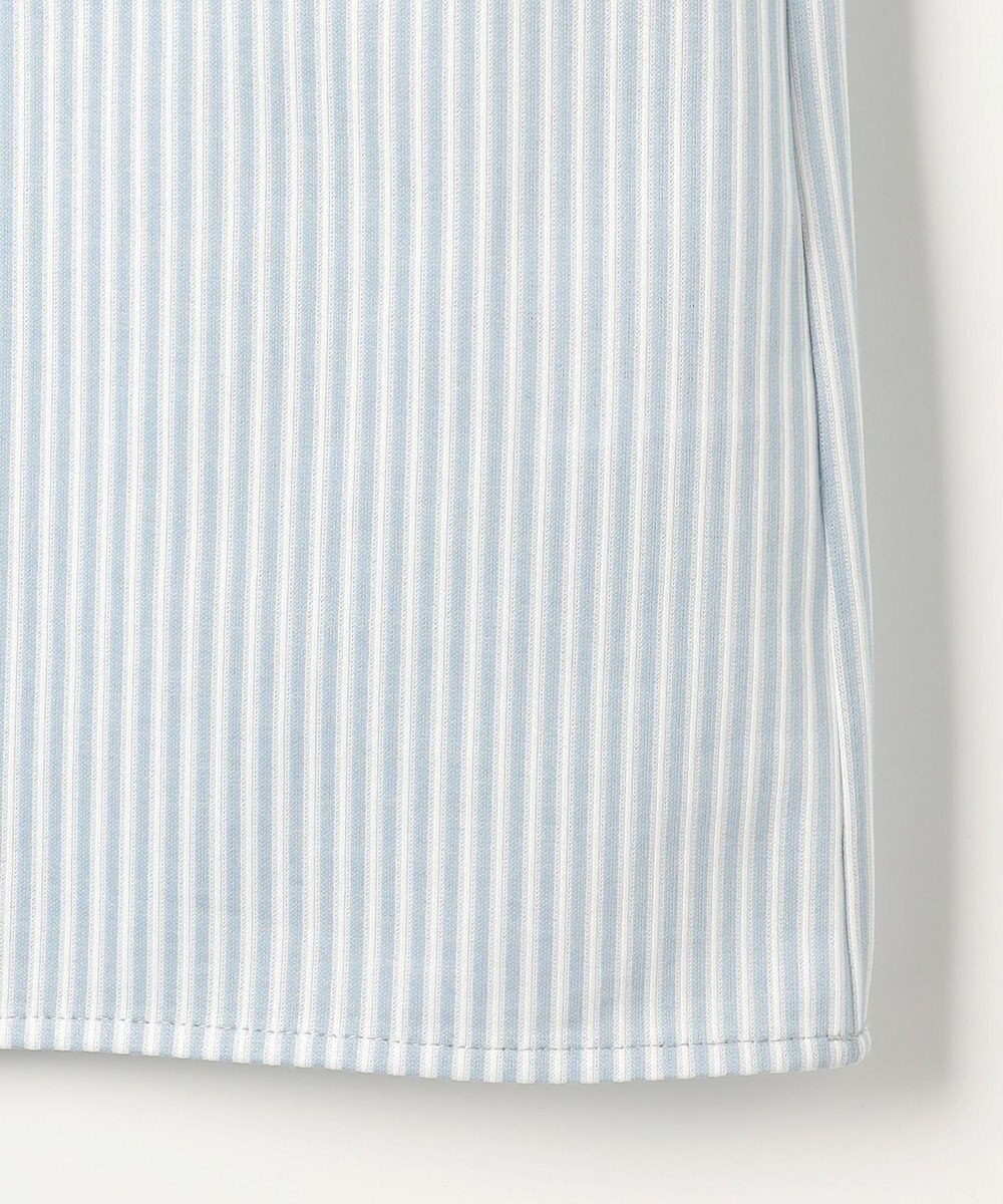 J.PRESS LADIES ストライプジャカード ラウンドネック カットソー 