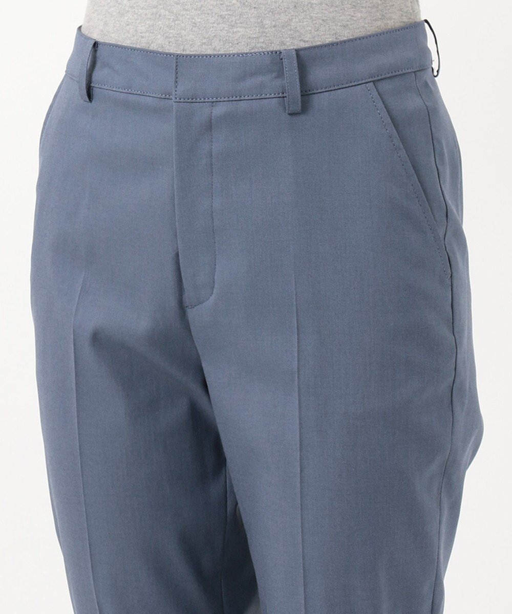 J.PRESS LADIES S 【シワになりにくい】コットンフィッティーシャーク テーパードパンツ 