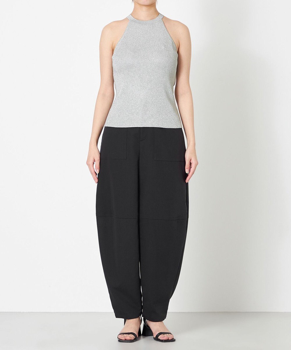 NAVE 【Nave・洗える】ラメニット タンクトップ 