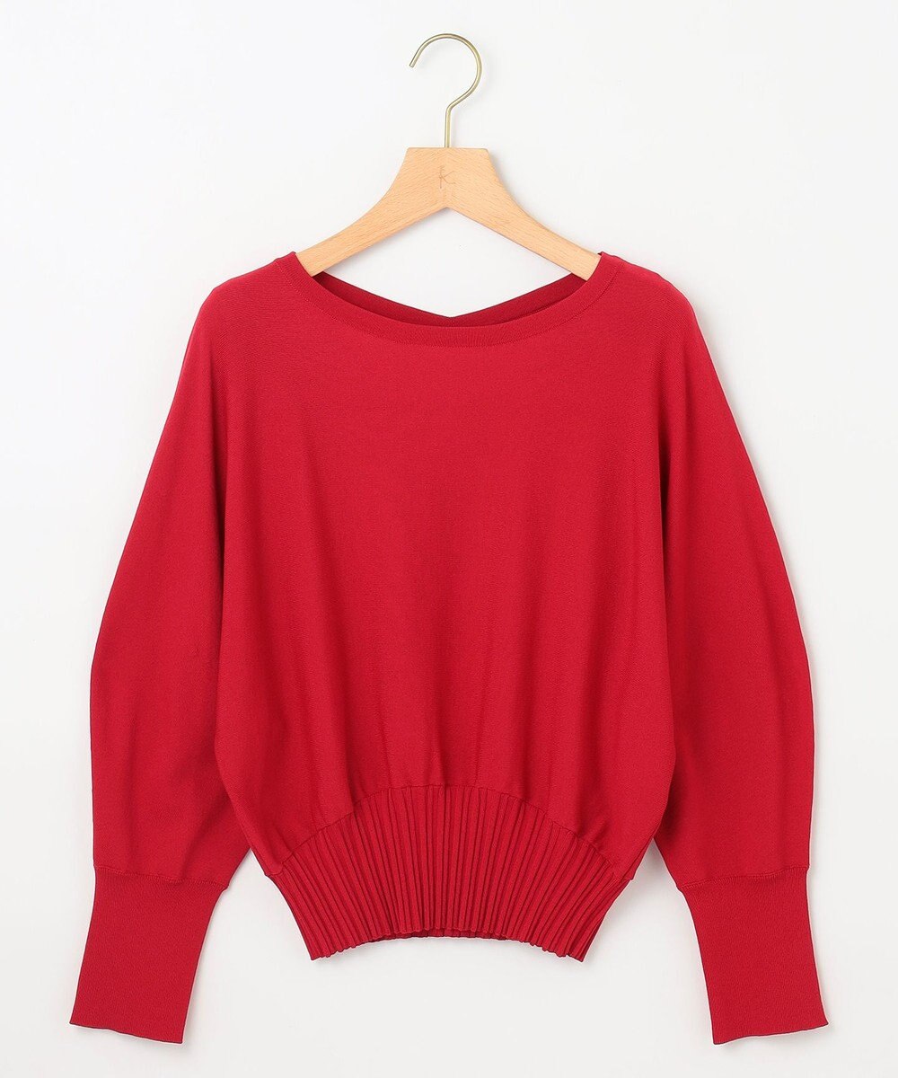 組曲 【5色展開・UVケア】スタイルアップ ドルマンスリーブ ニット 