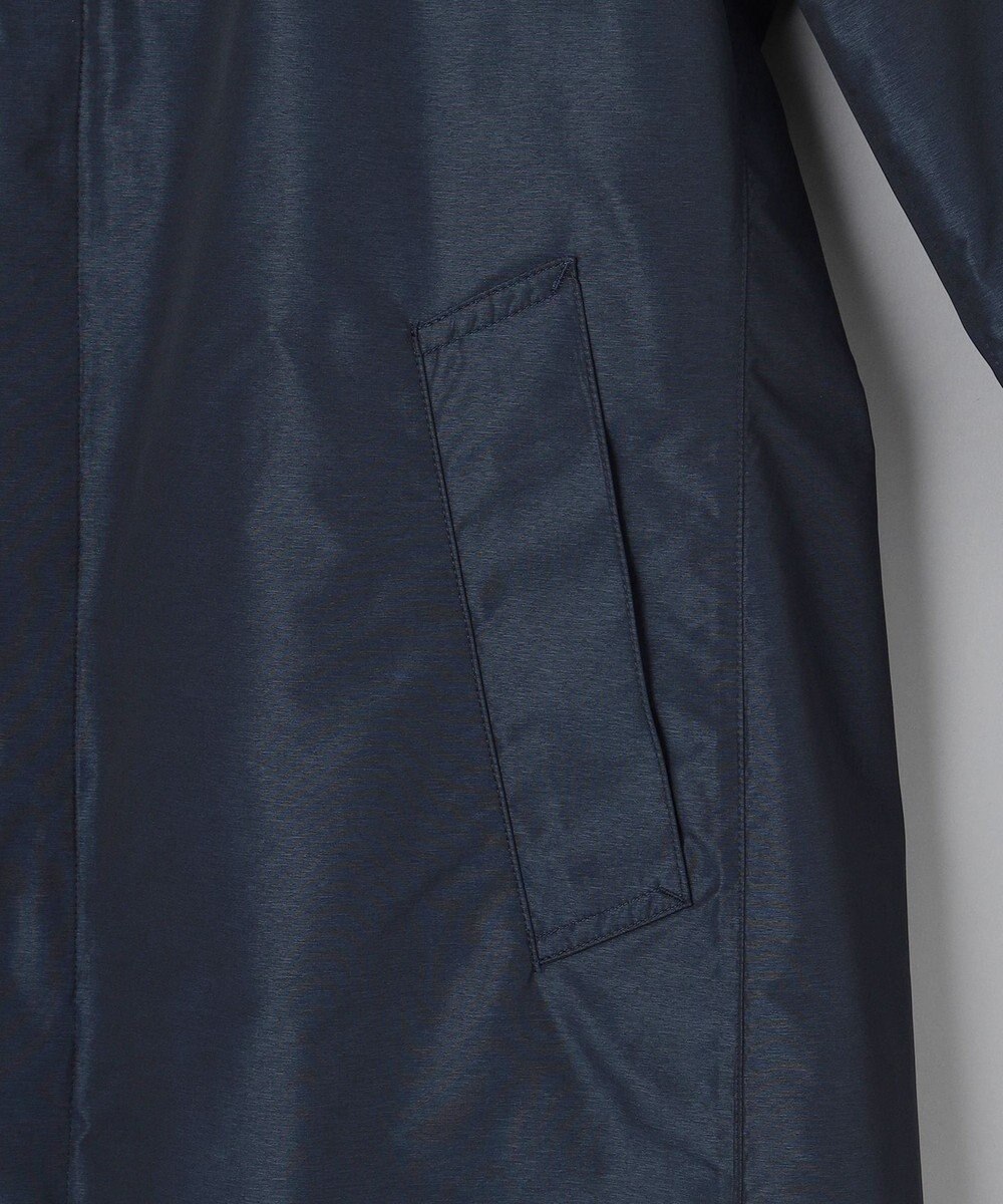 GOTAIRIKU メランジシャンブレー ステンカラーコート 