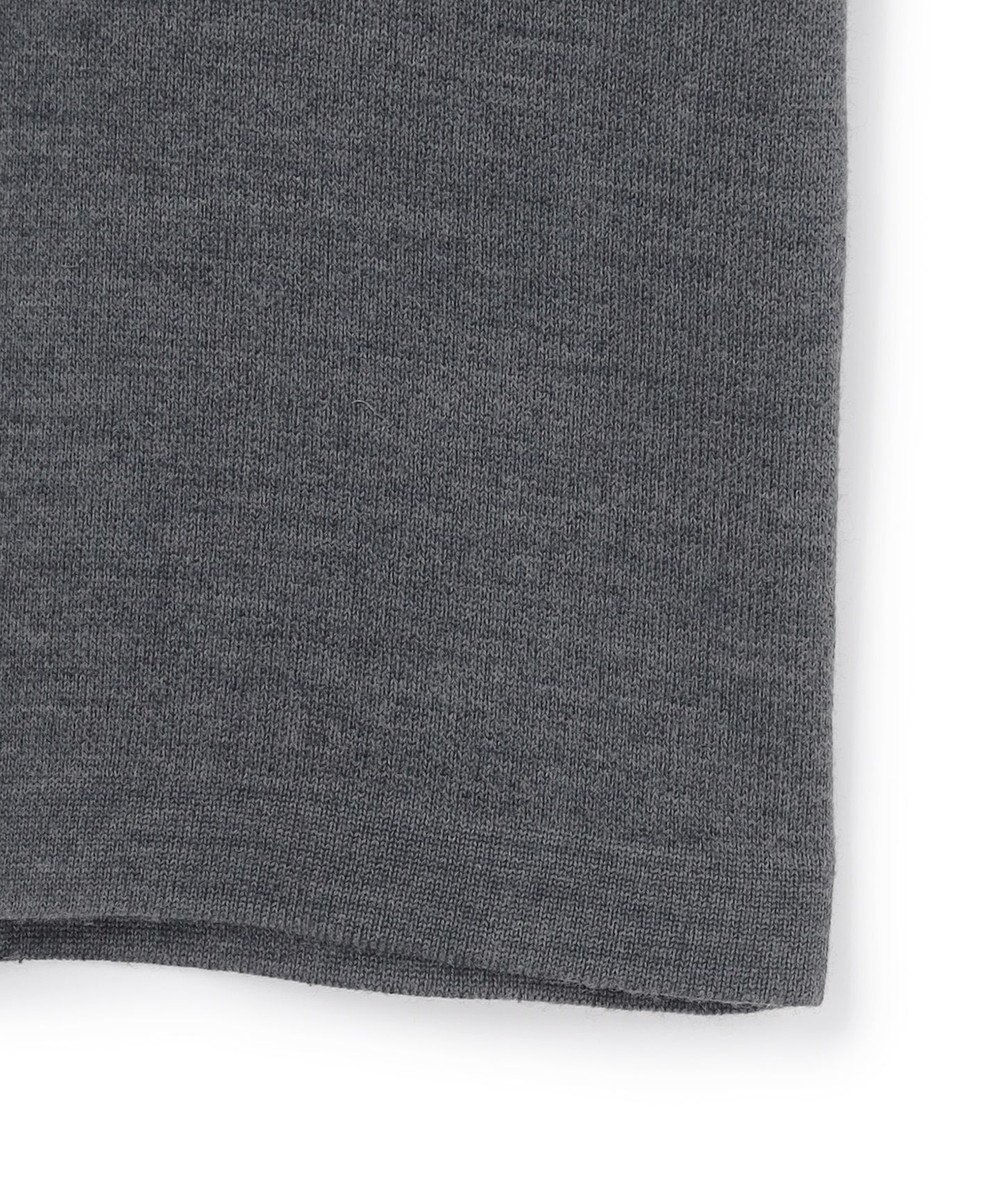 ICB 【WEB限定】 ウールブレンドダブルフェイス ニットワンピース 