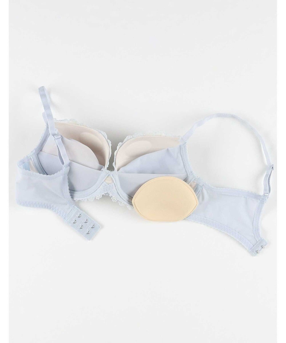 AMPHI ノンワイヤーブラ 谷間メイク ボリュームアップ Aカップあり 【BRAGENIC ブラジェニック プラスタイプ】 ブラジャー ブラ ワイヤレス BMI451 アンフィ／ワコール 