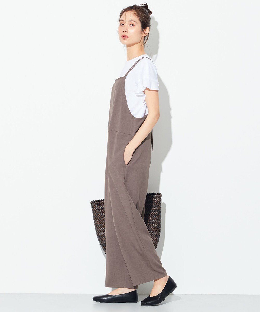 ANY 【洗える】ライトリネンクロスフレアスリーブ ブラウス 