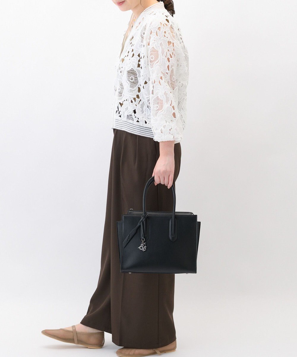 ACE BAGS & LUGGAGE W&.Day/Night スムーク ハンドバッグ B5サイズ 19191 ダブルアンドデイナイト 