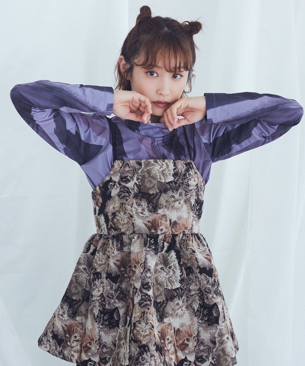 Green Parks ■高橋愛×ＧｒｅｅｎＰａｒｋｓゴブランキャミ 