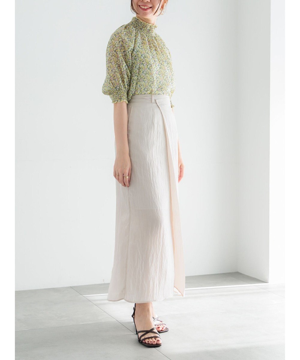 Te chichi パターンアソートシャーリングブラウス 