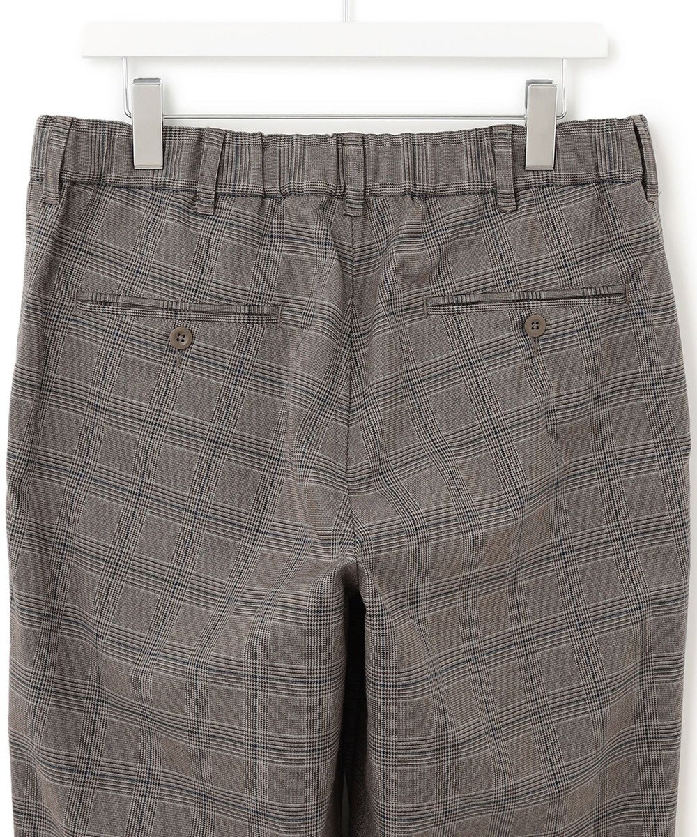 J.PRESS YORK STREET 【UNISEX】チェックストレッチイージーパンツ 