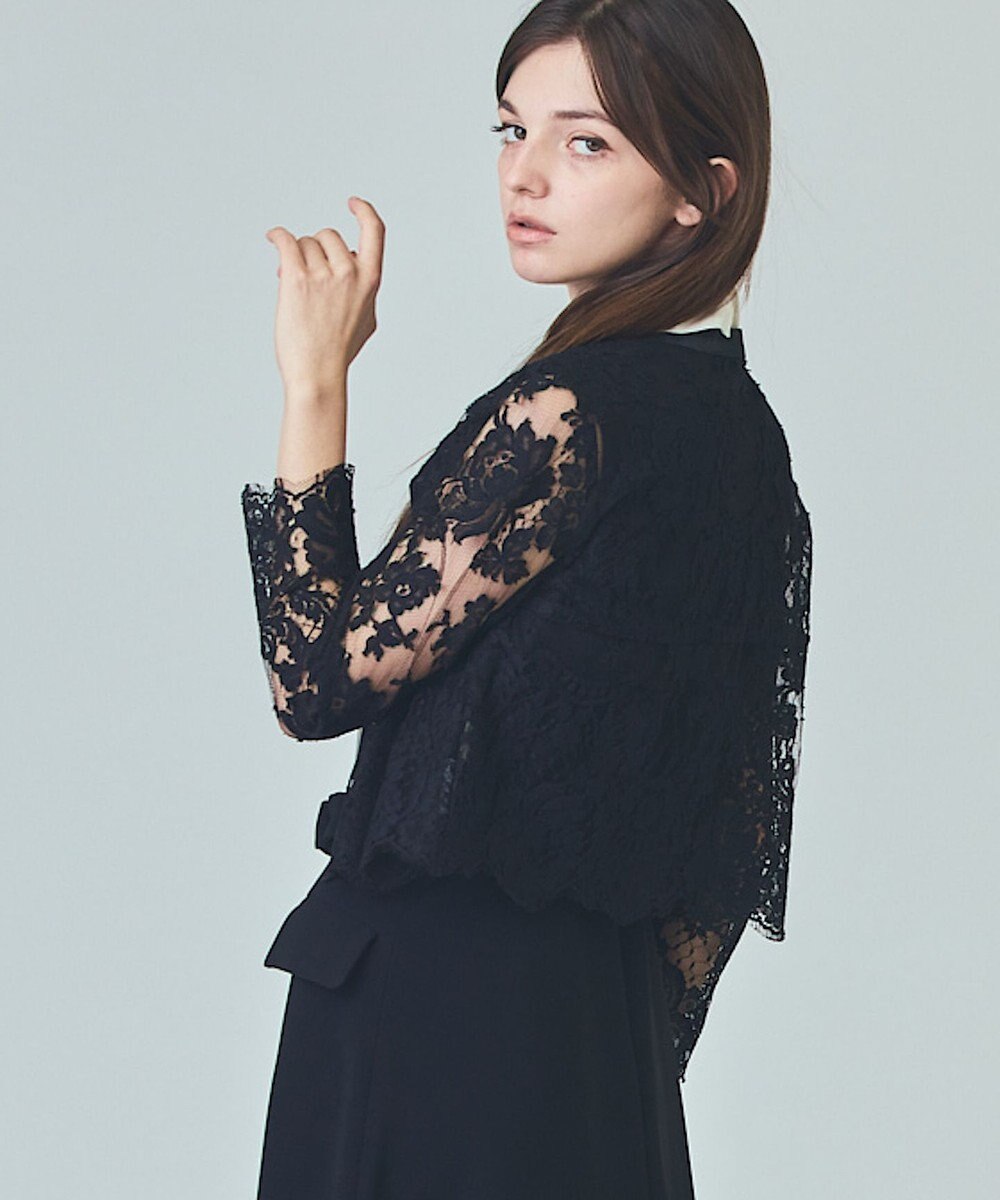 GRACE CONTINENTAL リバーレースジャケット 