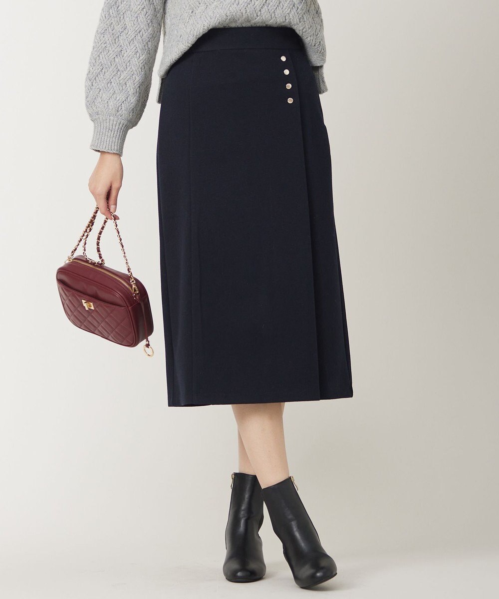 洗える】メルトンジャージー スカート / any SiS | ファッション通販 