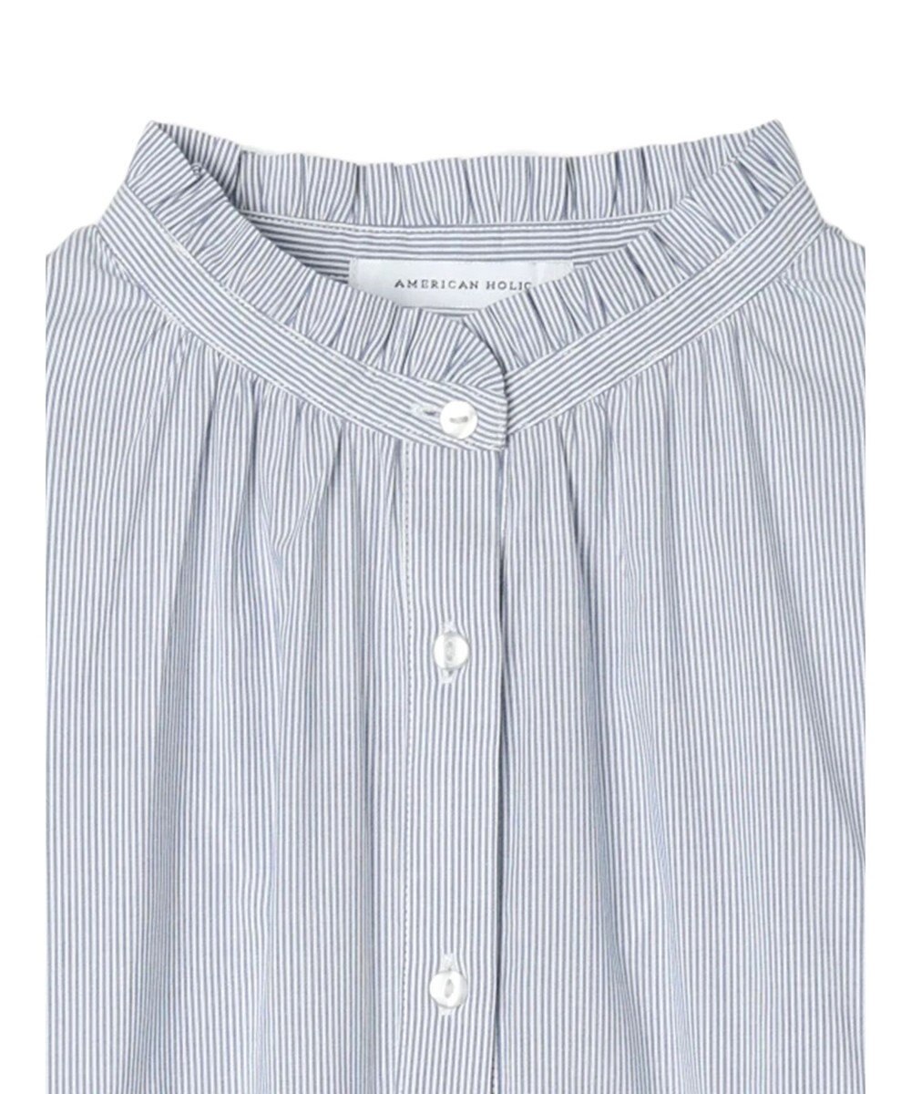 AMERICAN HOLIC サラックール／ＵＶカットフリルシャツチュニック 