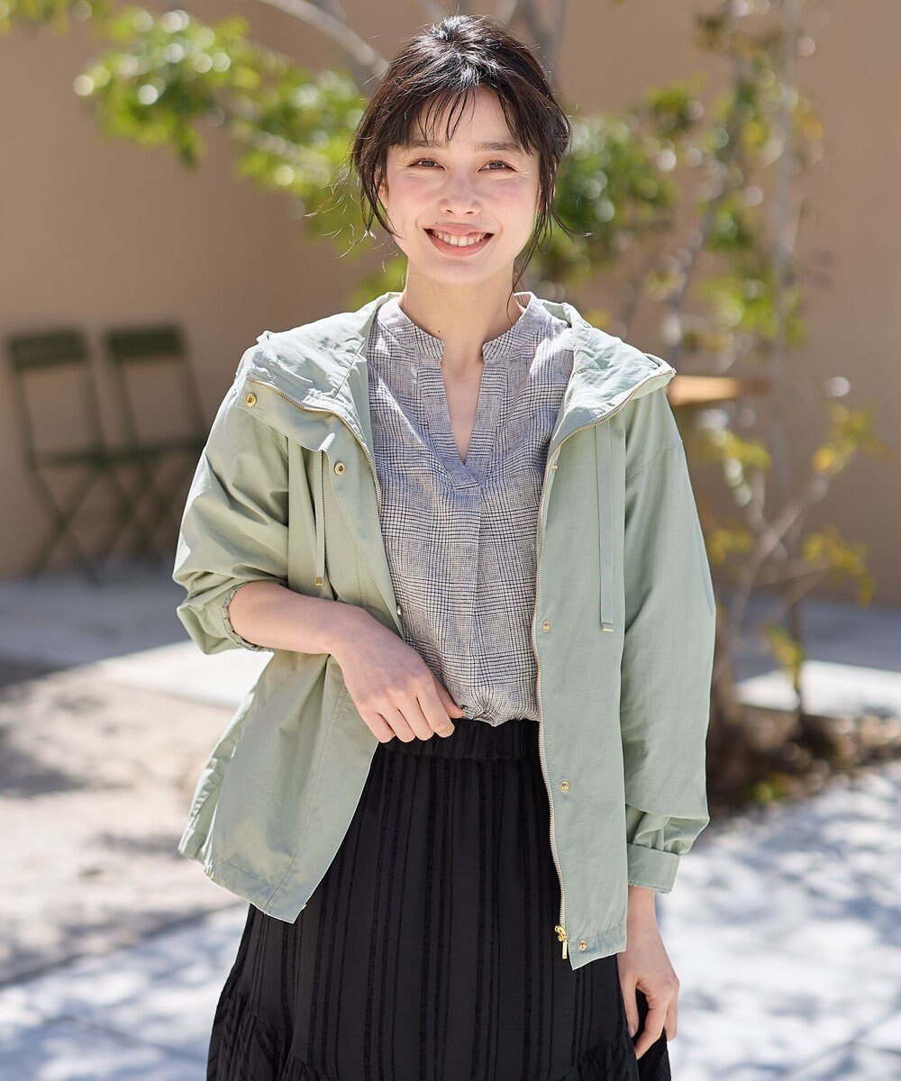 ANY 【撥水/UVカット/手洗い可】ラク映え撥水マウンパ 