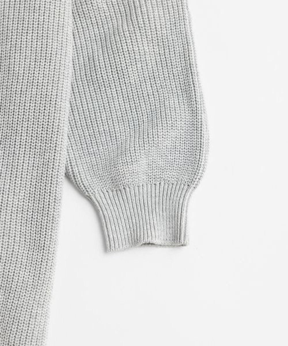 LENO V NECK ONEPIECE　Vネックニットワンピース 