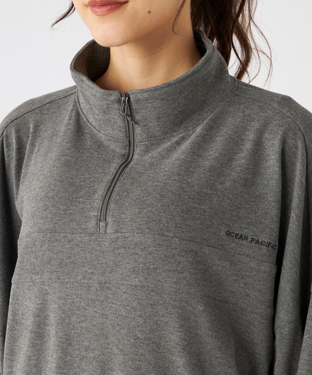 OP／FILA 【ocean pacific】 ハーフジッププルオーバー  スノーウェアレイヤー 