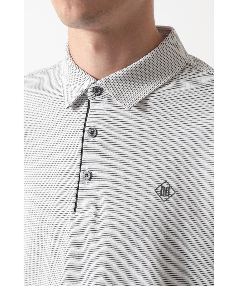 DAKS DAKS GOLF ツートン冷感半袖ポロシャツ 