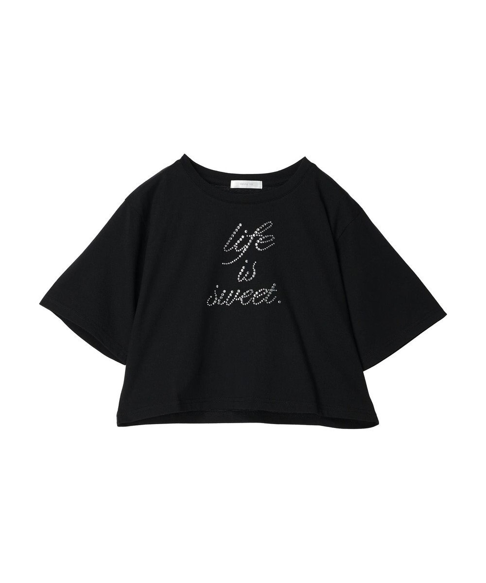 Green Parks ・ｓｗｉｎｇ　ｂｙ　ラインストーンロゴショートＴＥＥ 