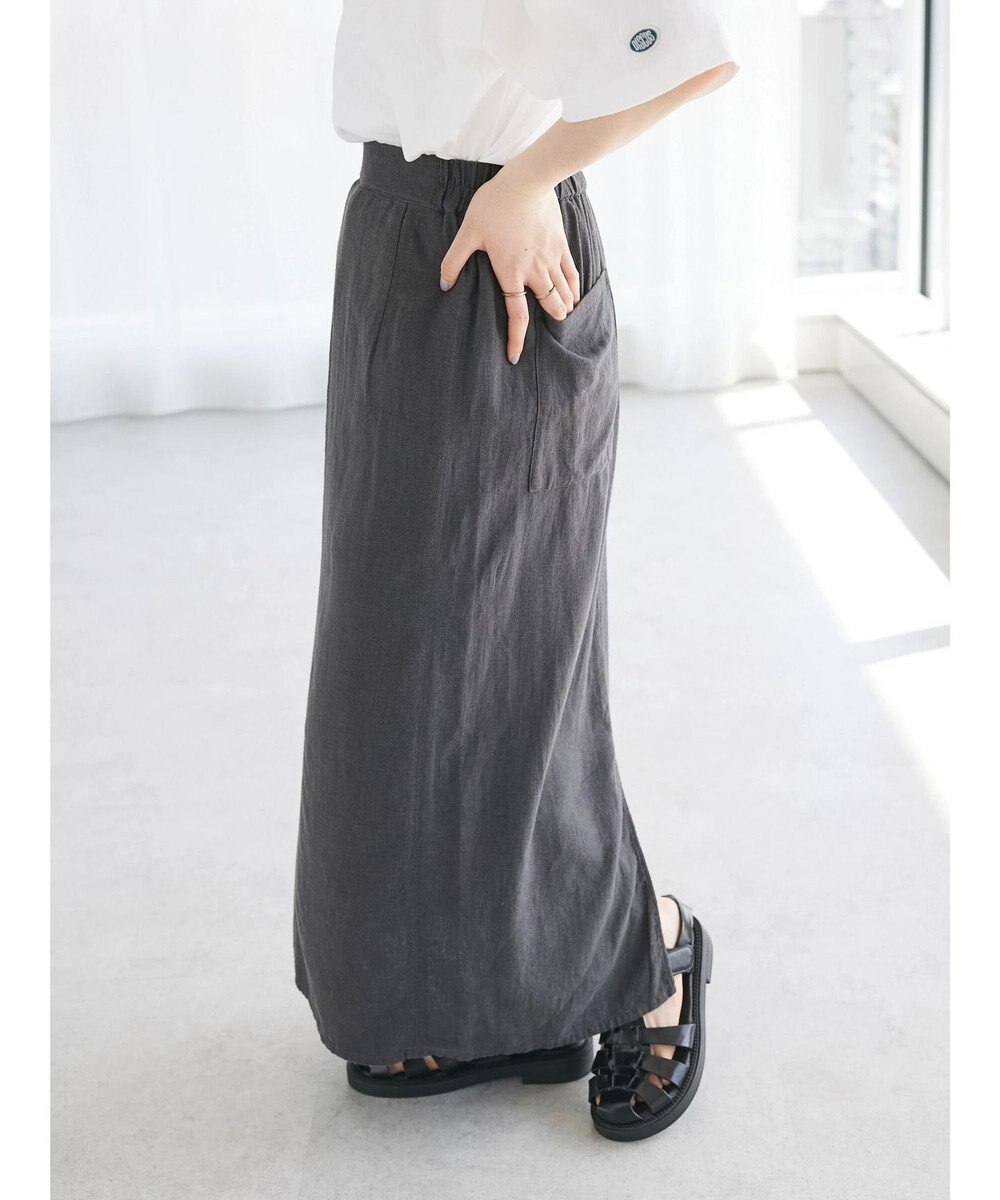 CRAFT STANDARD BOUTIQUE 【キナリノ別注】リネンレーヨンスカート 